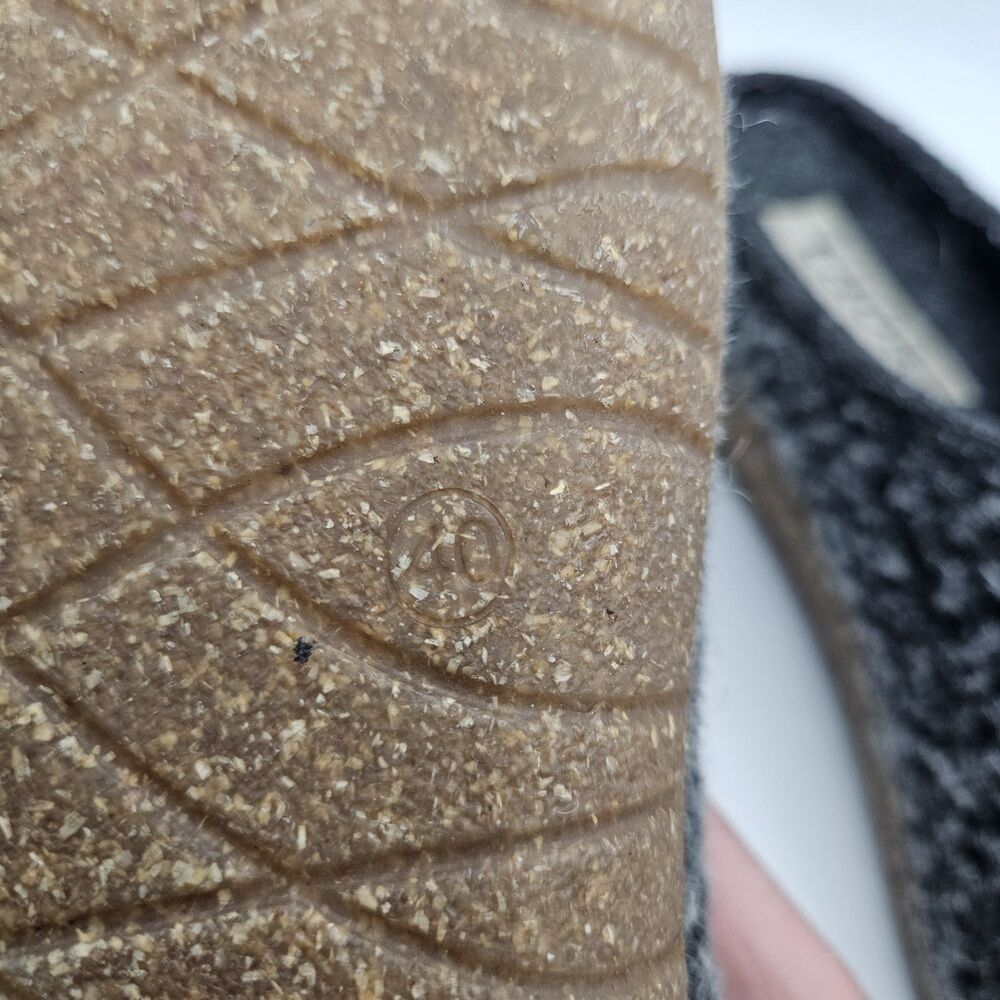 Taos Womens My Sweet Wool Clogs Comfort Slippers Sleep Lounge EU 40 US 9.5 - Picture 8 of 9